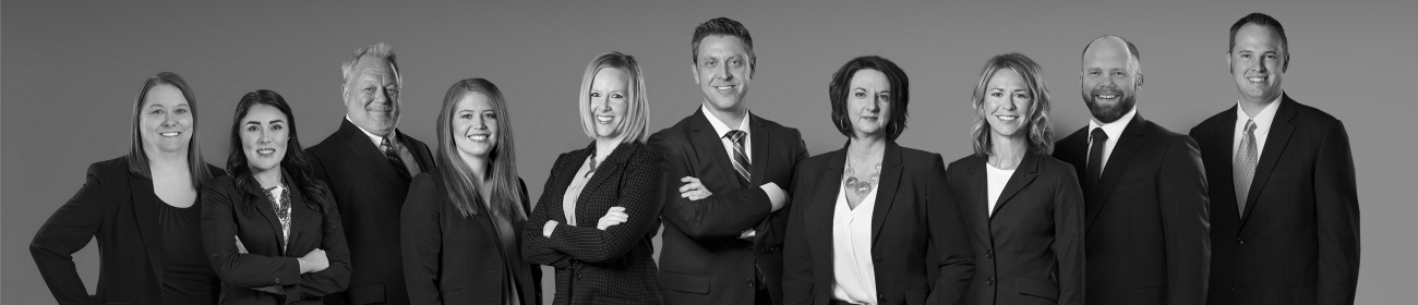 Group shot of the attorneys of O’Keeffe O’Brien Lyson Attorneys